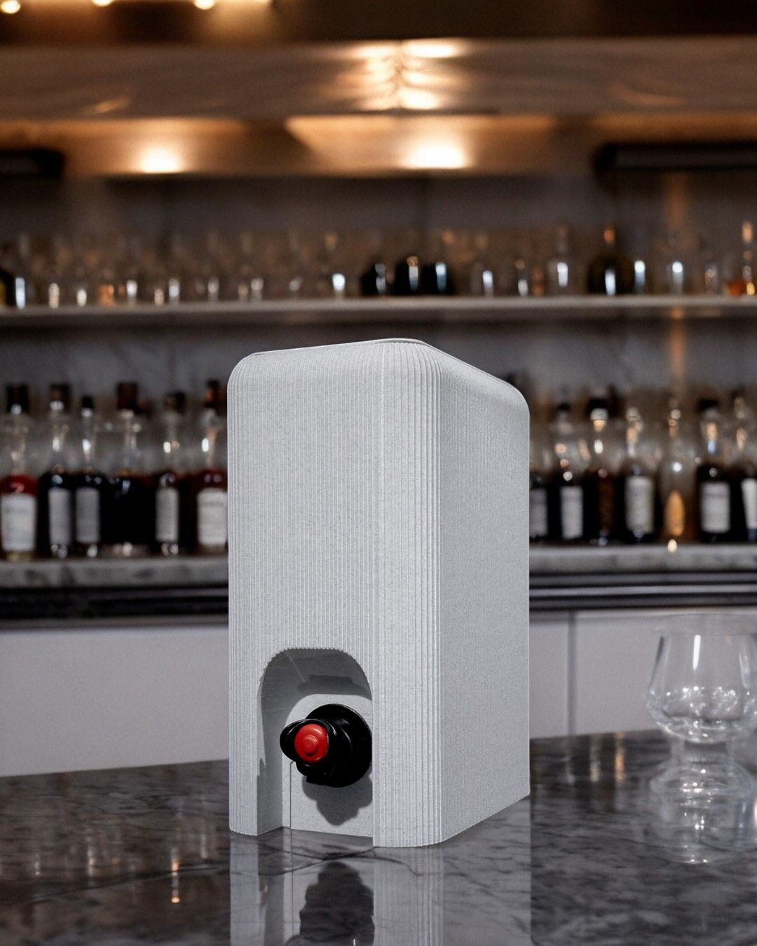 The Clean Wine Bag Dispenser