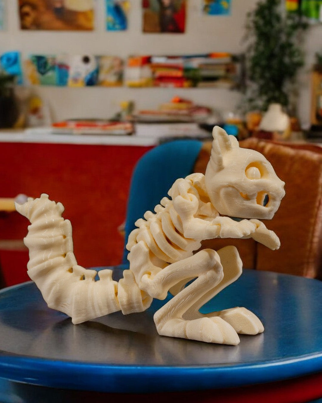 Articulating Skeleton Squirrel - Glow in the Dark!
