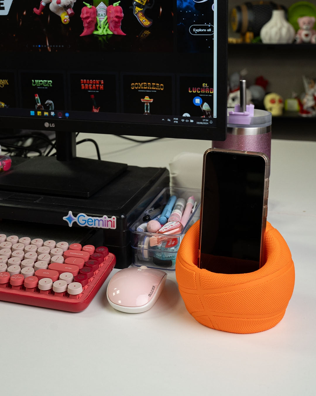 Basket Ball Phone Holder