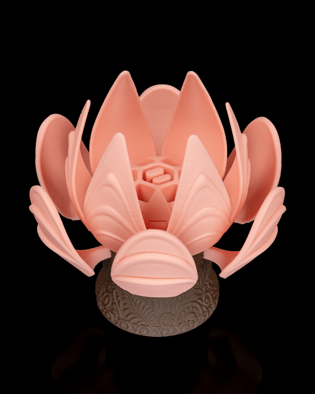 Blooming Lotus Flower Promise - Ring Box