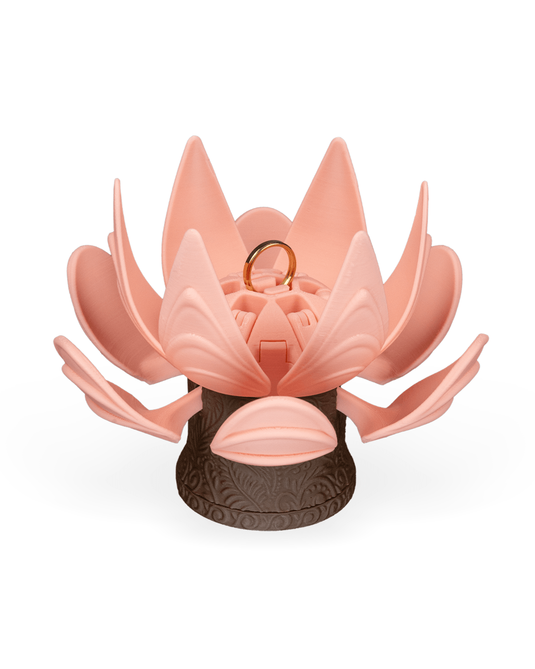 Blooming Lotus Flower Promise - Ring Box