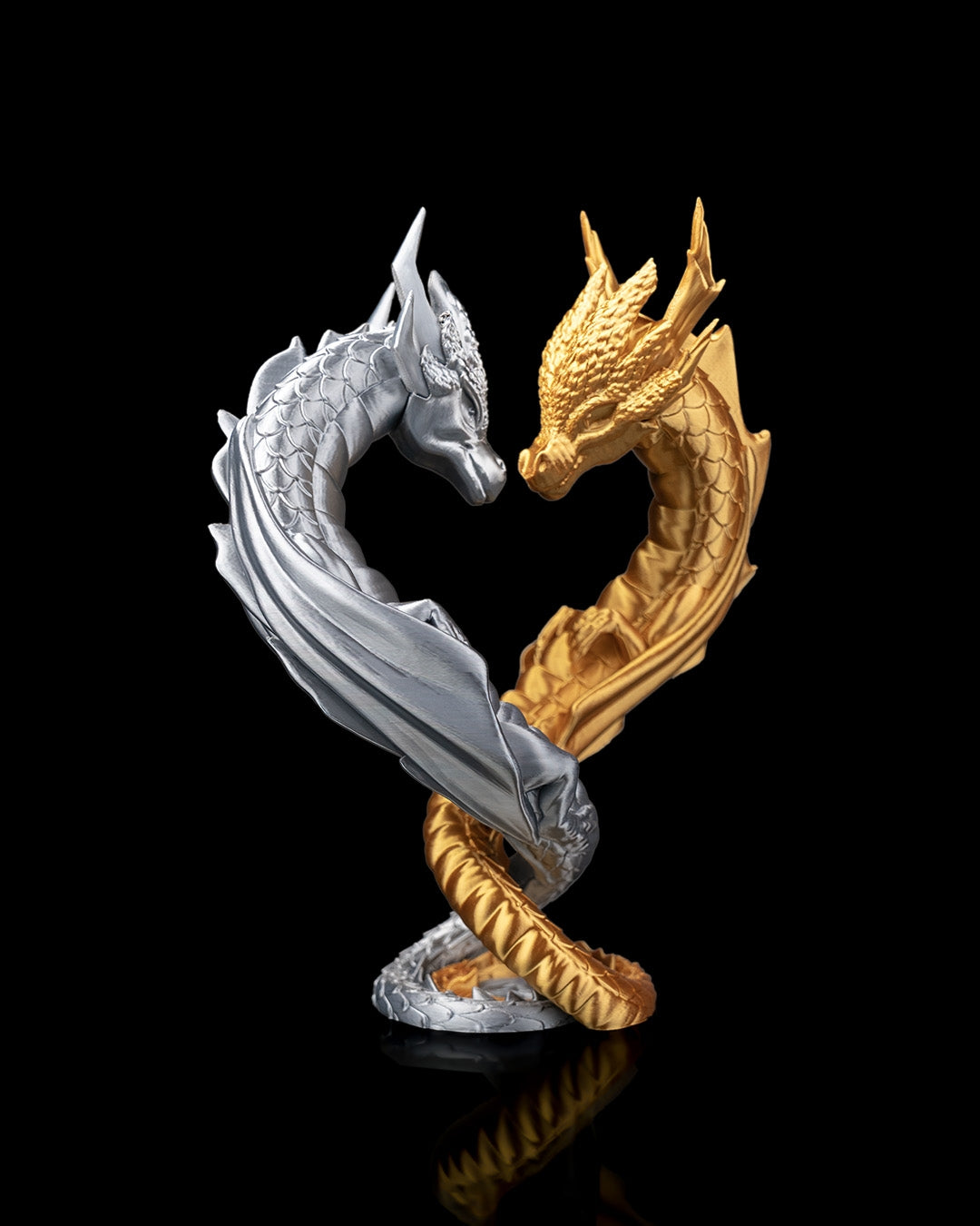 Draconic Love - Two Interwined Dragons