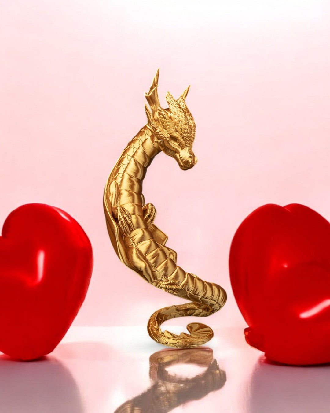 Draconic Love - Two Interwined Dragons