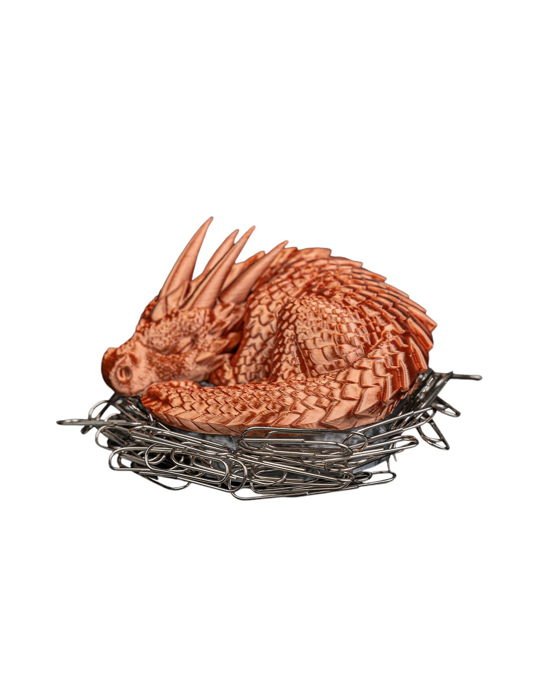 Dragon Paperclip Guardian - 3d Printed Desk Accessory
