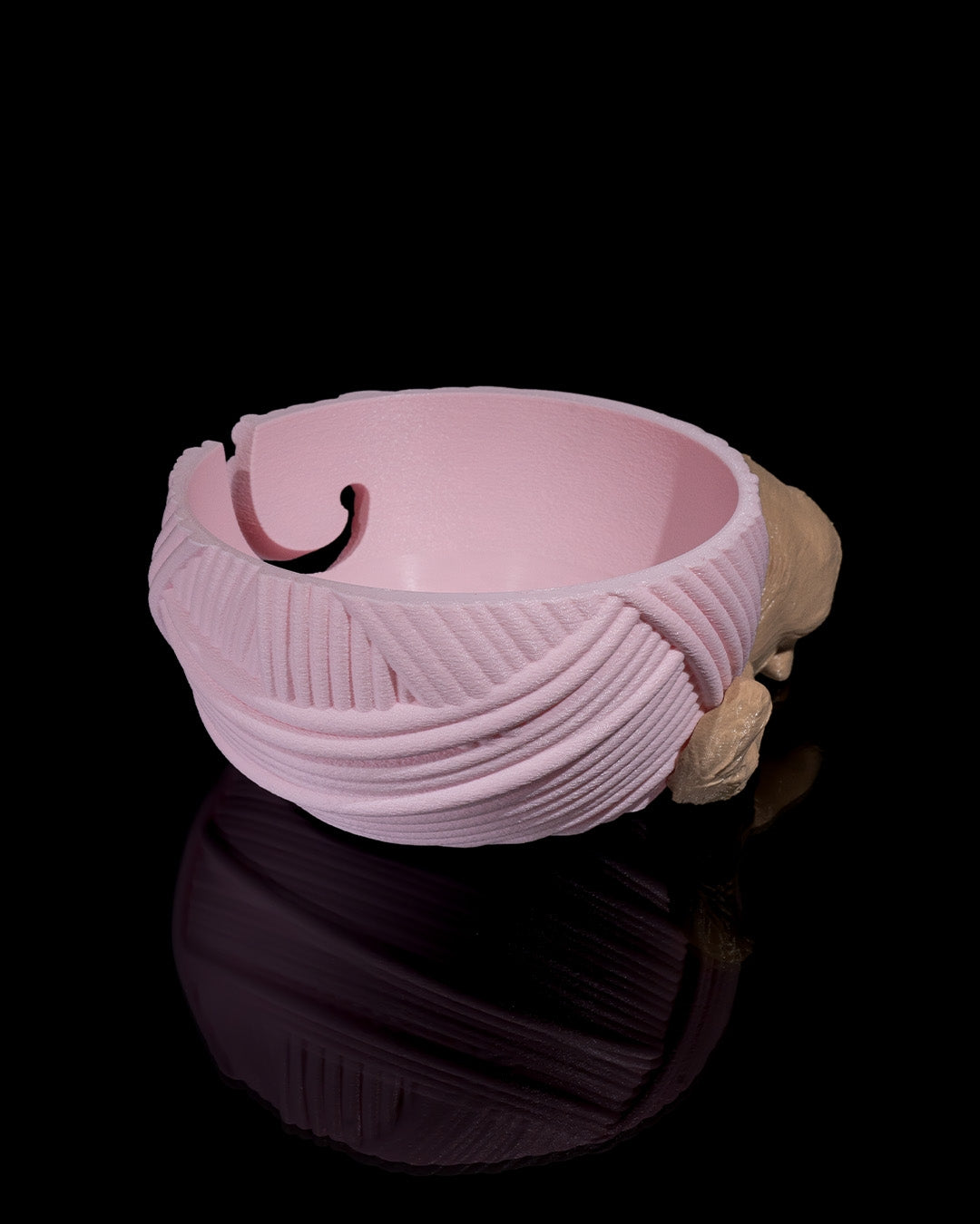 Cat and Ball of Yarn, Yarn Bowl and Hook Case