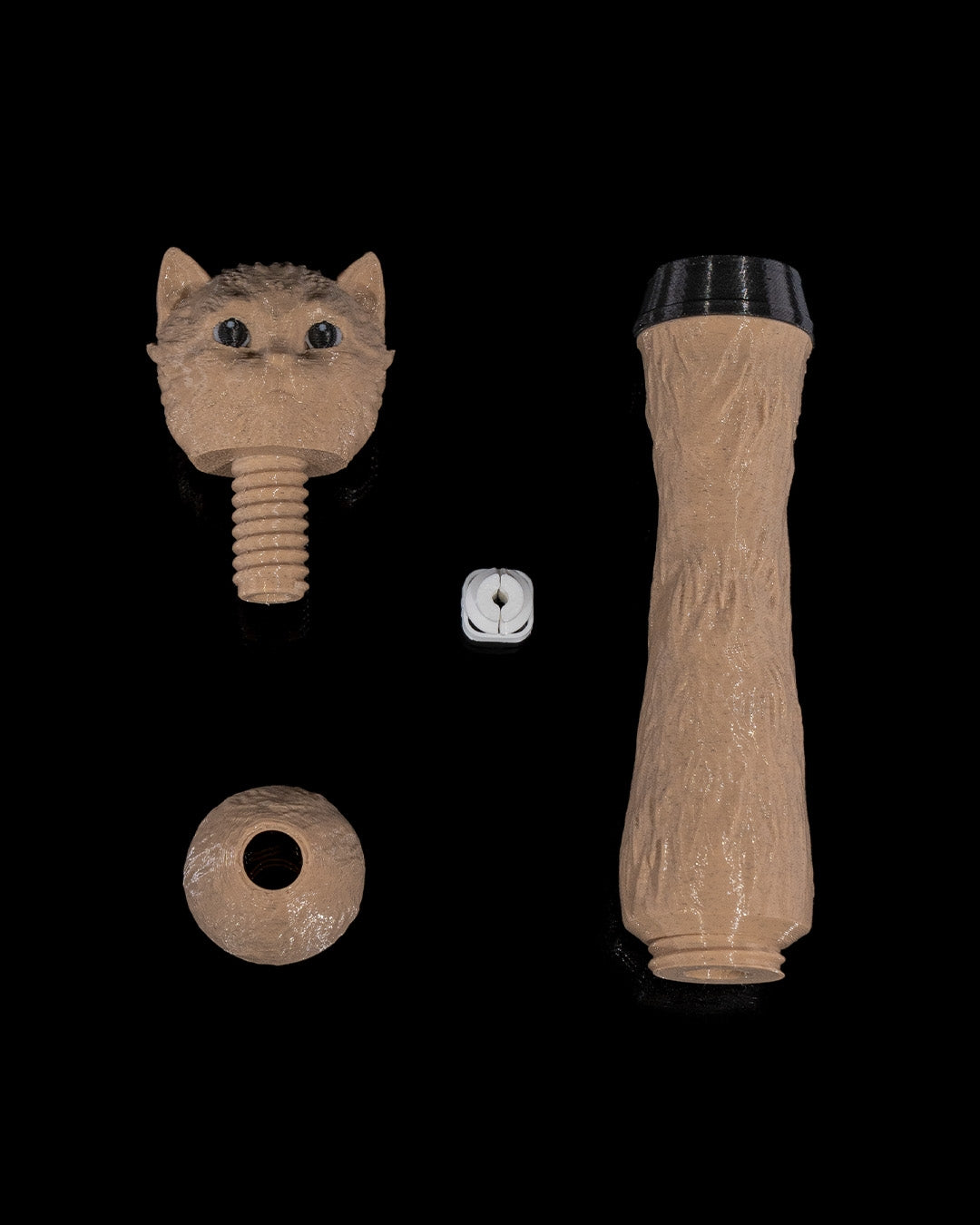 Cat and Ball of Yarn, Yarn Bowl and Hook Case