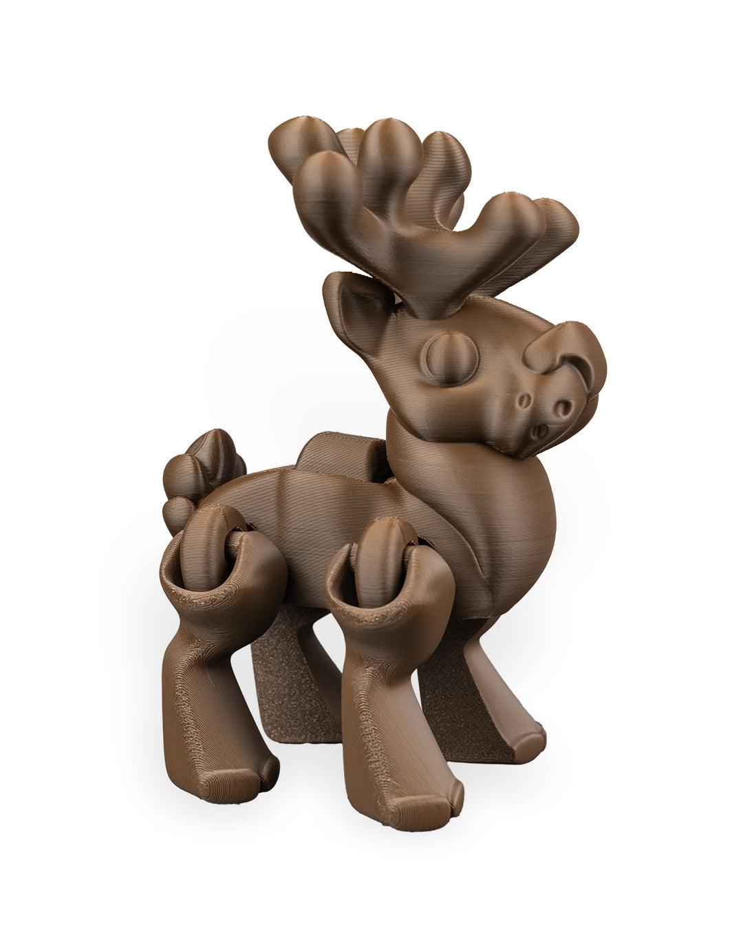 Press the Button Articulating Reindeer