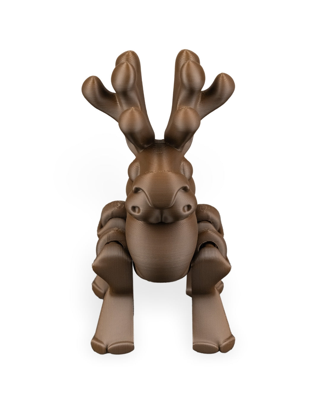 Press the Button Articulating Reindeer