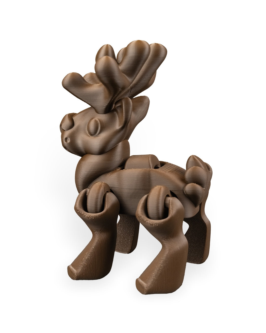 Press the Button Articulating Reindeer
