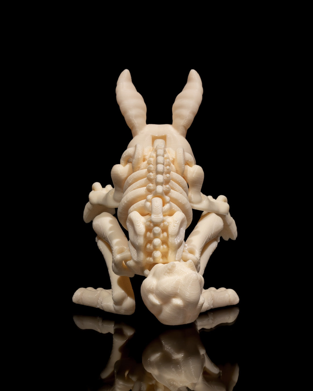 Articulating Skeleton Bunny - Glow in the Dark!