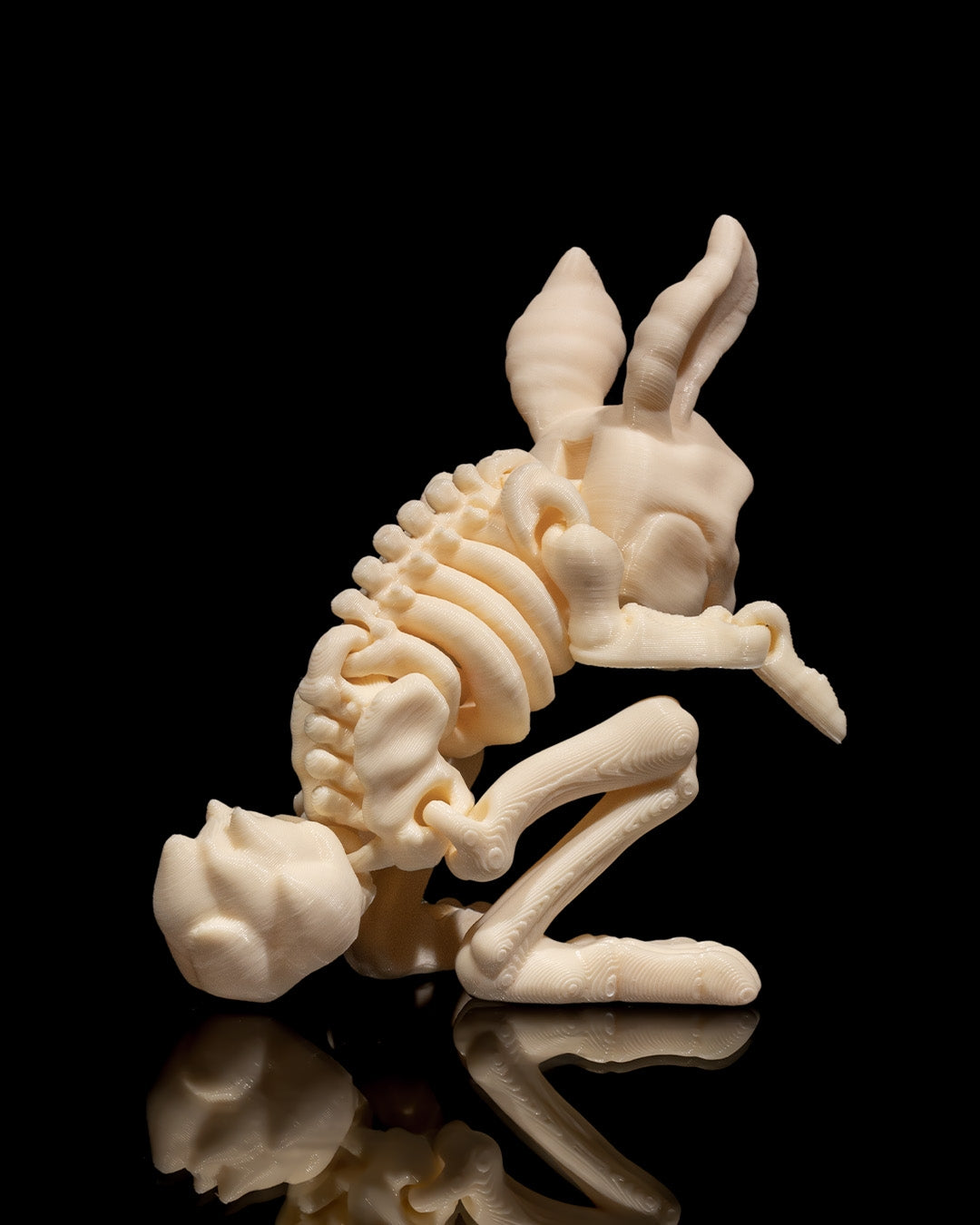 Articulating Skeleton Bunny - Glow in the Dark!