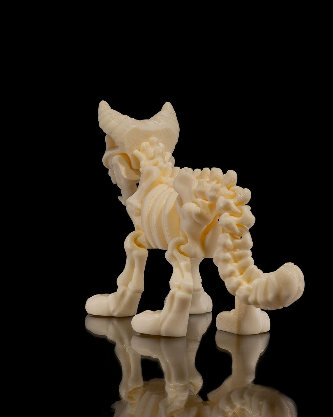 Articulating Skeleton Cat - Glow in the Dark!