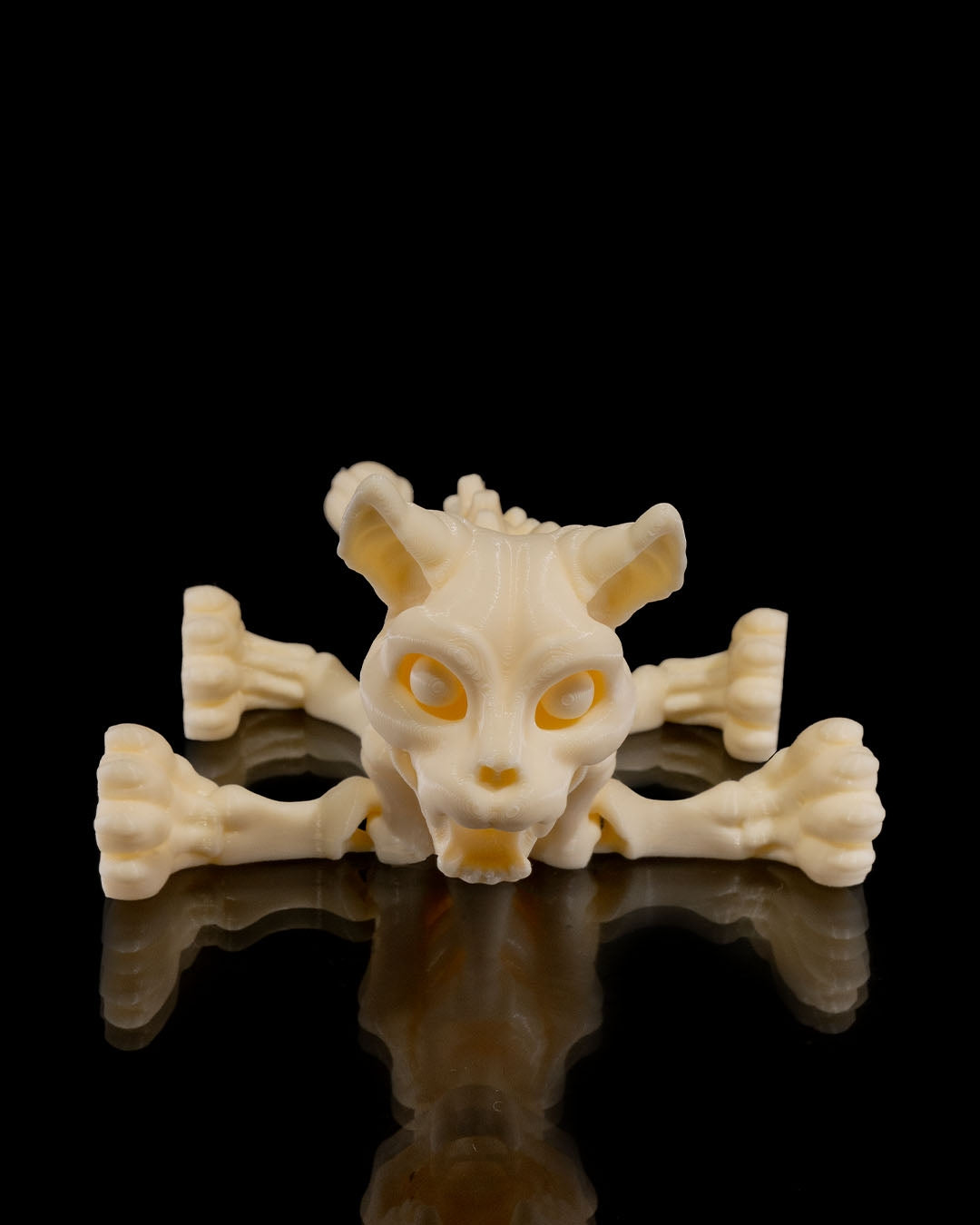 Articulating Skeleton Cat - Glow in the Dark!