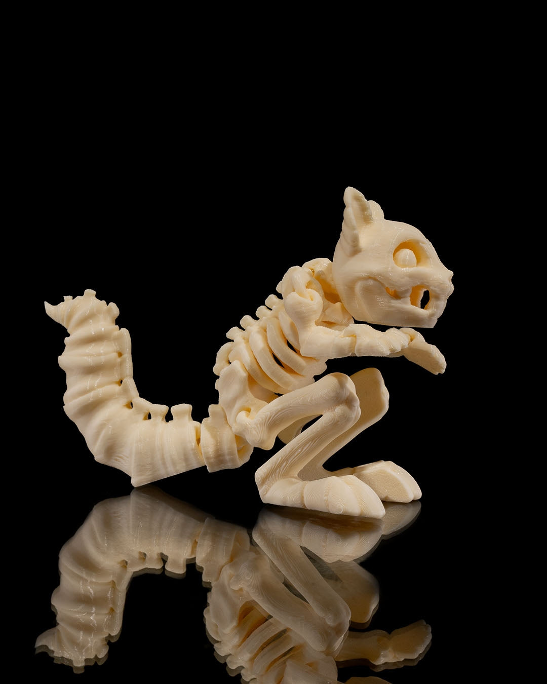 Articulating Skeleton Squirrel - Glow in the Dark!
