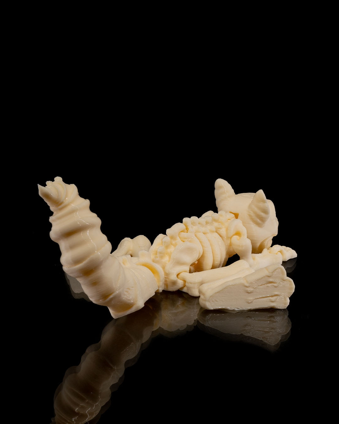 Articulating Skeleton Squirrel - Glow in the Dark!