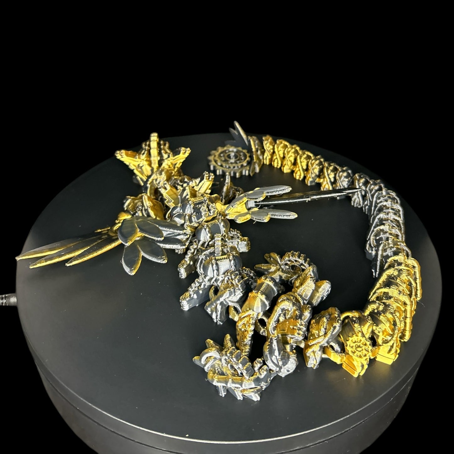 Steampunk Articulating Dragon by Cinderwing 3D