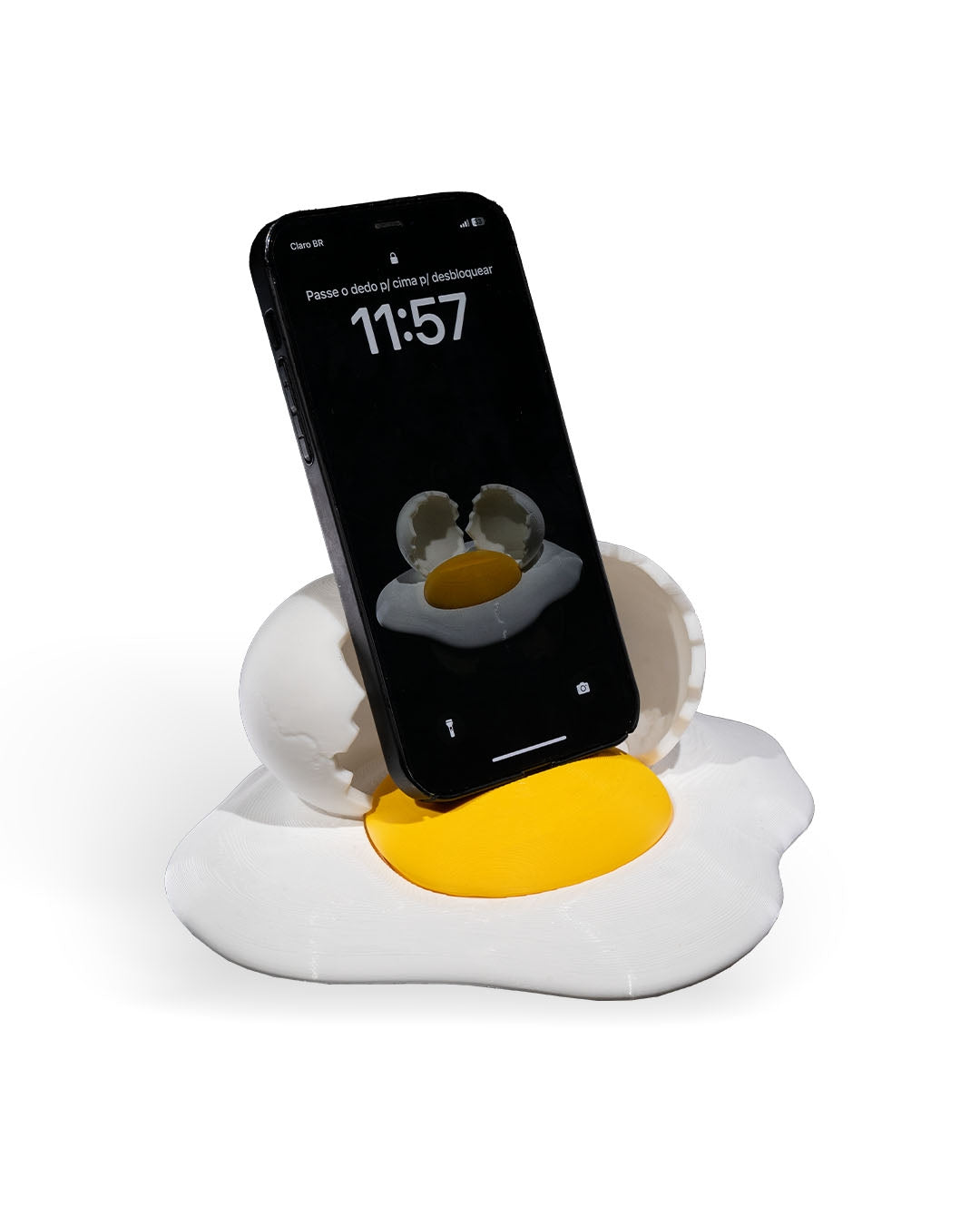 Sunny Side Up Egg Phone Stand