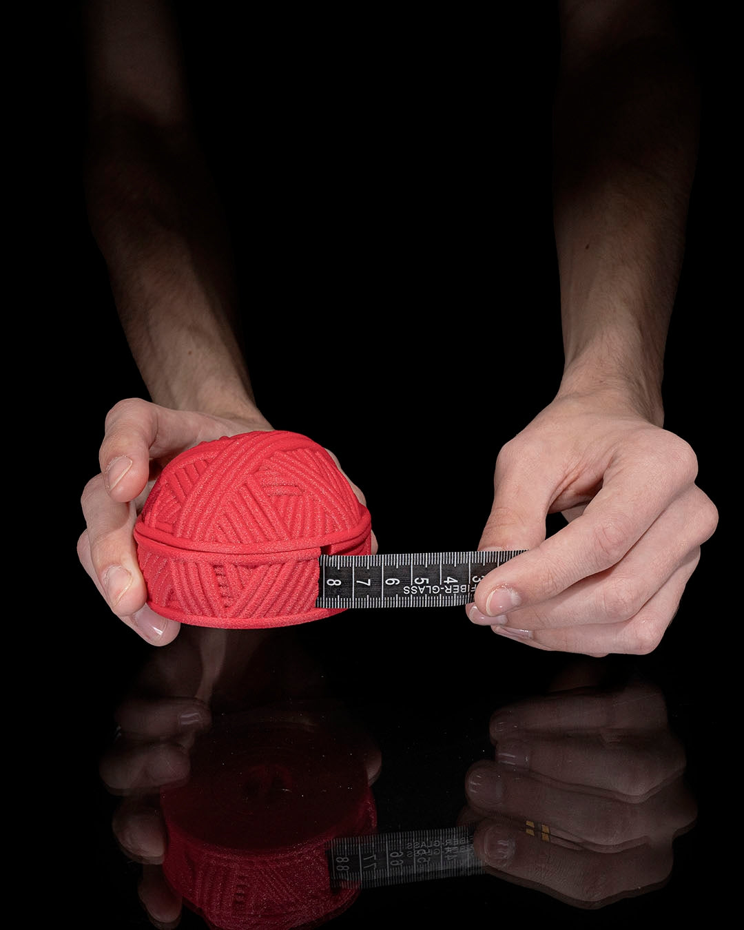 Yarn Ball Tape Measure Rewinder