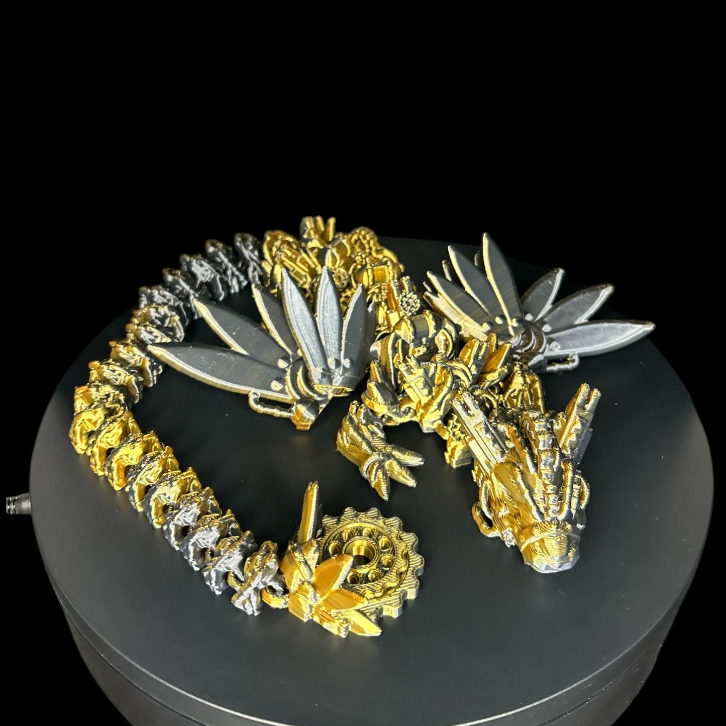 Steampunk Articulating Dragon by Cinderwing 3D