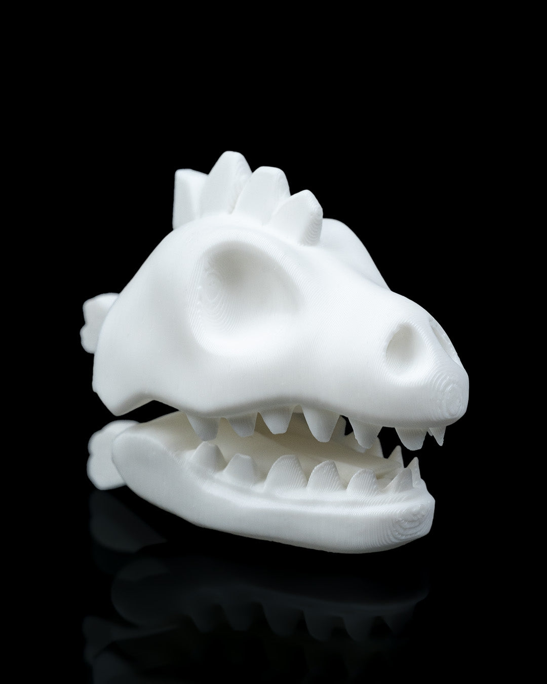 Prehistoric Skull Bag Clips - Alligator, Dinosaur & Shark