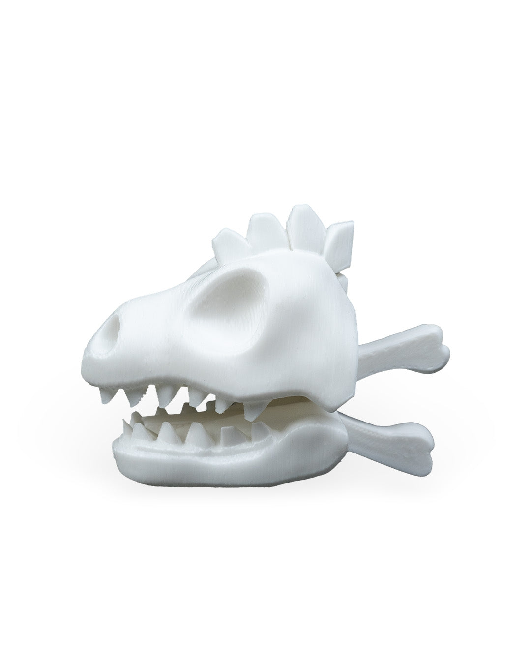 Prehistoric Skull Bag Clips - Alligator, Dinosaur & Shark