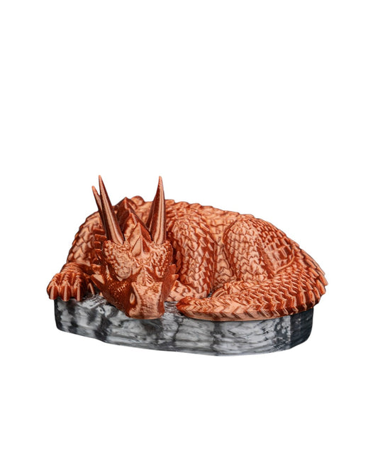 Dragon Paperclip Guardian - 3d Printed Desk Accessory