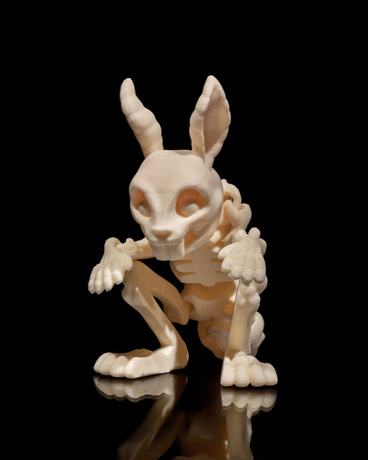 Articulating Skeleton Bunny - Glow in the Dark!