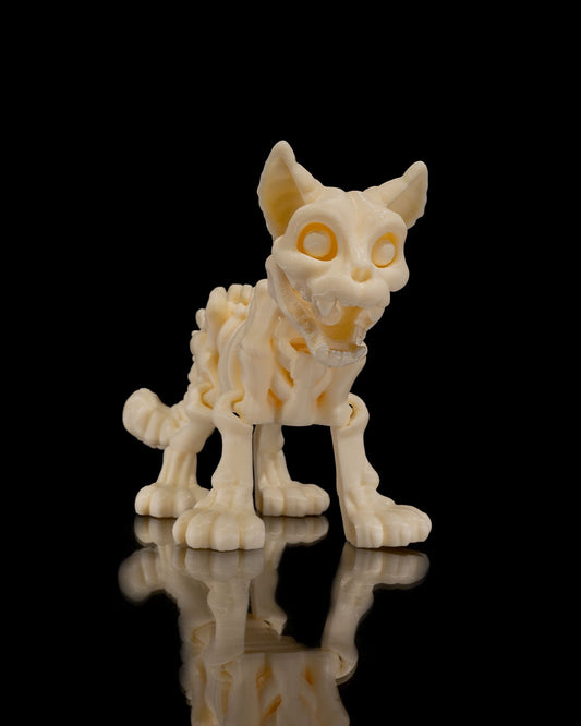 Articulating Skeleton Cat - Glow in the Dark!