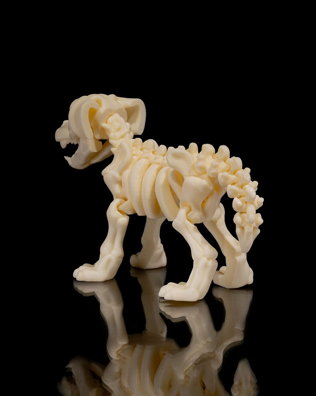 Articulating Skeleton Dog - Glow in the Dark!