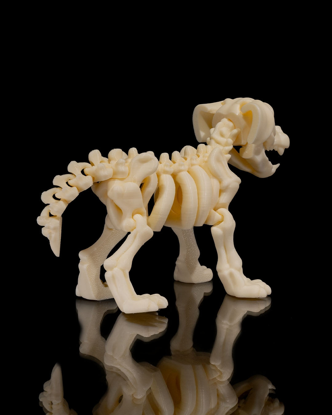 Articulating Skeleton Dog - Glow in the Dark!