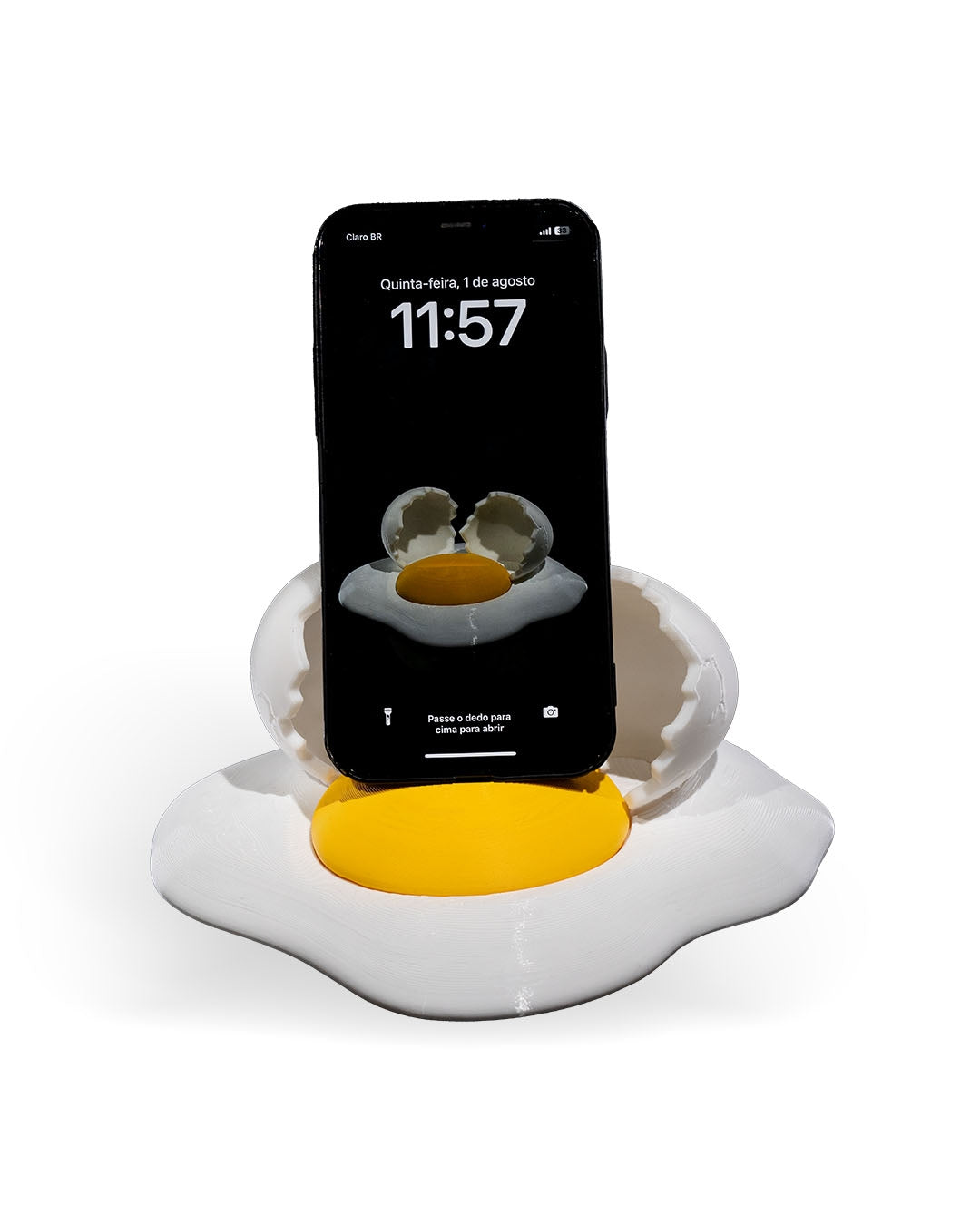 Sunny Side Up Egg Phone Stand
