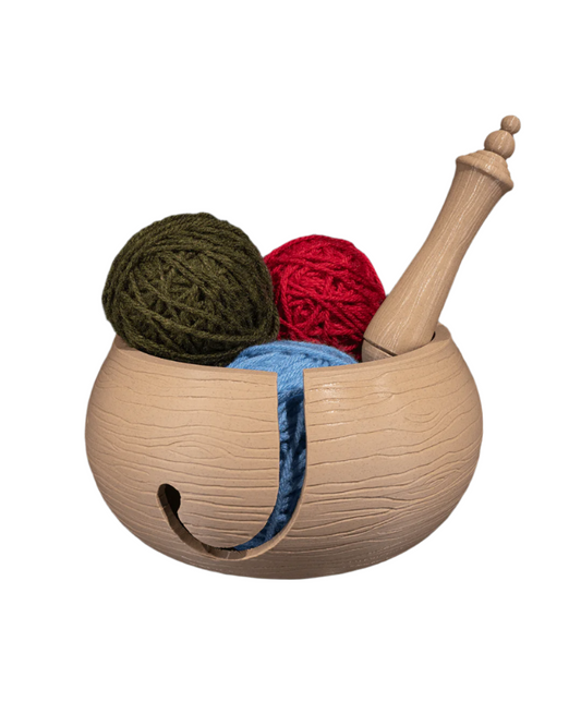 Yarn Kit With Bowl and Hook Case