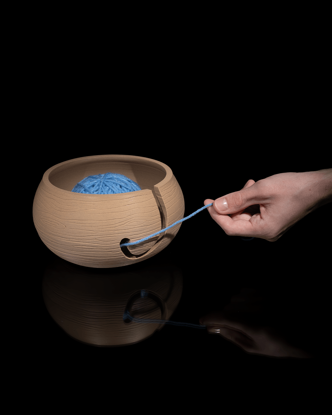 Yarn Kit With Bowl and Hook Case